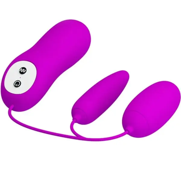 Pretty Love - Huevo Vibrador Doble Irma para Placer Compartido - Imagen 4