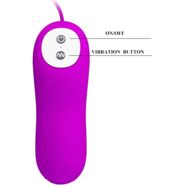 Pretty Love - Huevo Vibrador Doble Irma para Placer Compartido - Imagen 5