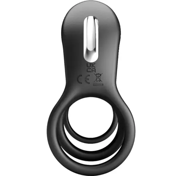 Pretty Love - Cabestrillo vibrador con lengua recargable de silicona - Imagen 6