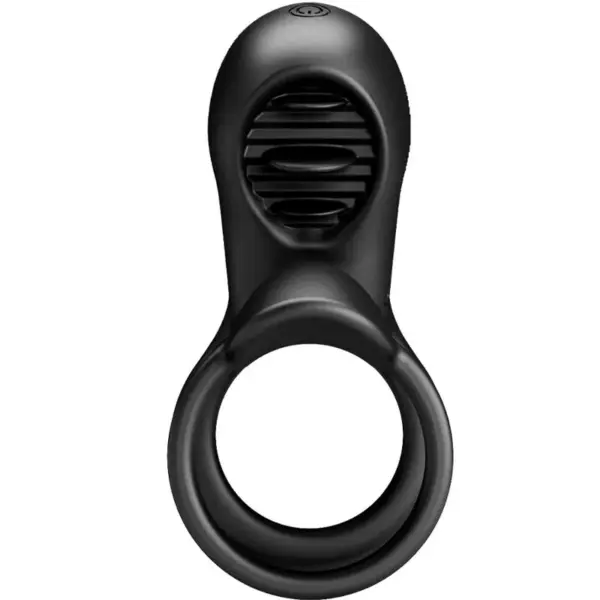 Pretty Love - Cabestrillo vibrador con lengua recargable de silicona - Imagen 7