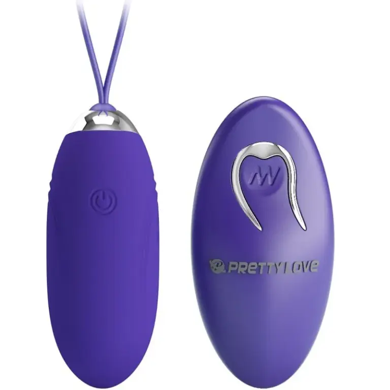 Pretty Love - Huevo vibrador control remoto violeta