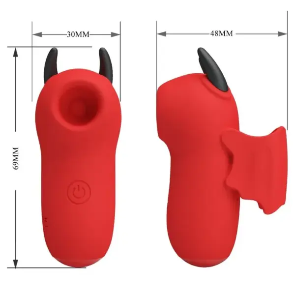 Pretty Love - Mini Fun Toys Estimulador Rojo - Imagen 7