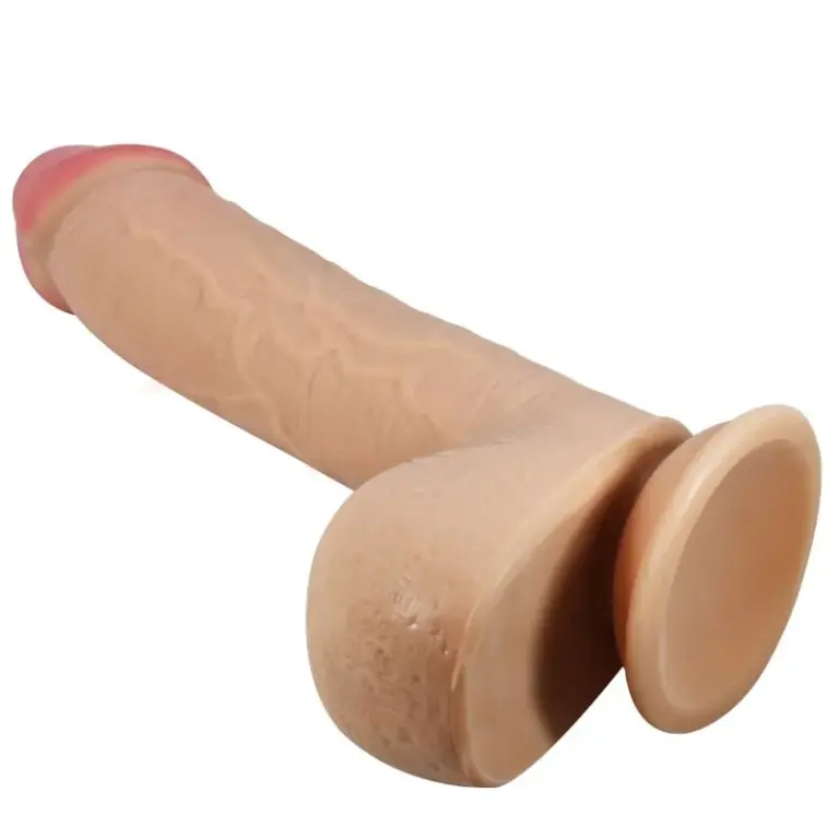 Pretty Love - Dildo Realístico Sliding Skin con Ventosa Natural 23.4 cm
