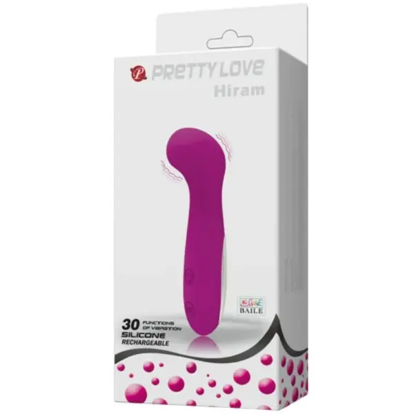 Pretty Love - Smart Vibrador Estimulador Hiram en Púrpura - Imagen 10