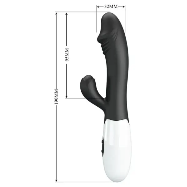Pretty Love - Vibrador Punto G Negro - Imagen 7