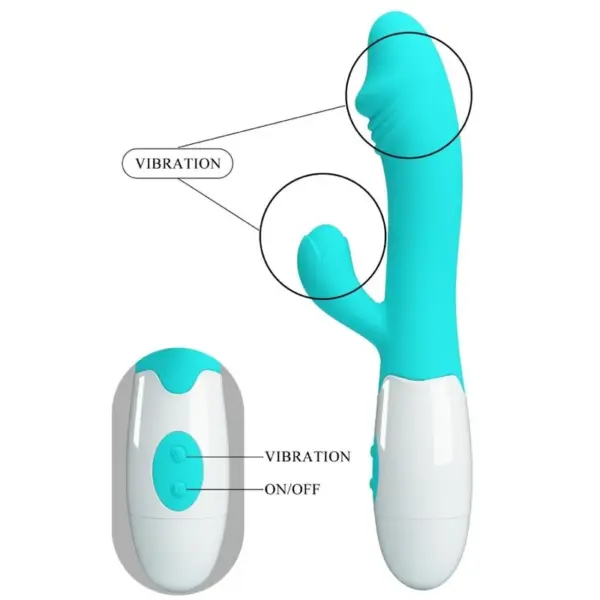 Pretty Love - Vibrador Punto G Verde Agua - Imagen 7