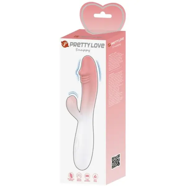 Pretty Love - Vibrador rabbit con 30 funciones en rosa - Imagen 7