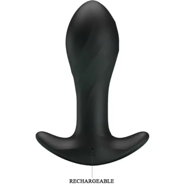 Pretty Love - Vibrador anal negro con 12 funciones de vibración - Imagen 7