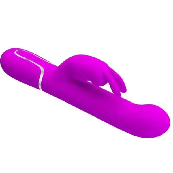 Pretty Love - Vibrador rabbit con licking morado - Imagen 3
