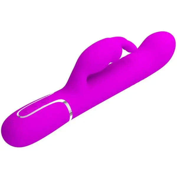Pretty Love - Vibrador rabbit con licking morado - Imagen 4