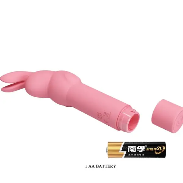 PRETTY LOVE - VIBRADOR DE SILICONA CONEJO ROSA GERARDO - Imagen 3