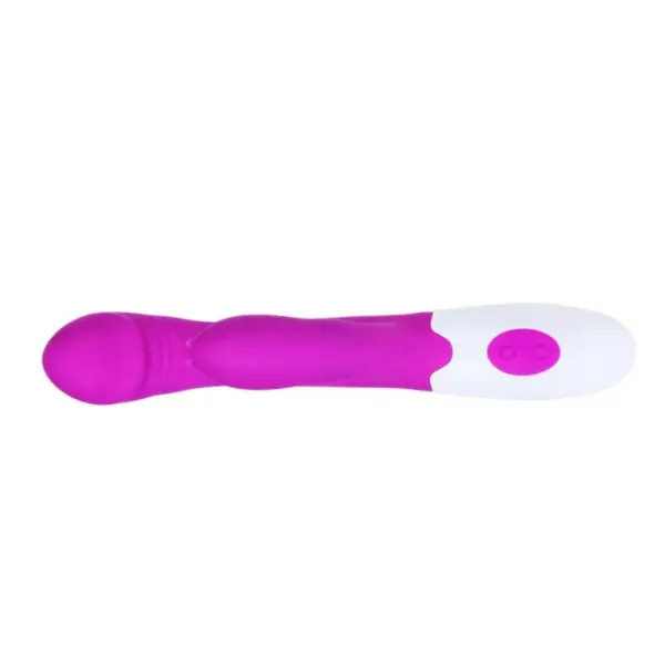 Pretty Love - Vibrador Estimulador Andre en Lila y Blanco - Imagen 5