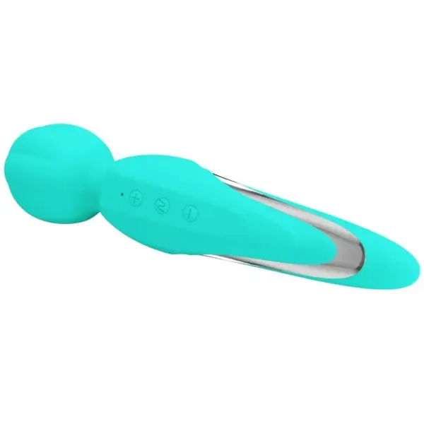 Pretty Love - Vibrador Wand Verde Agua - Imagen 4
