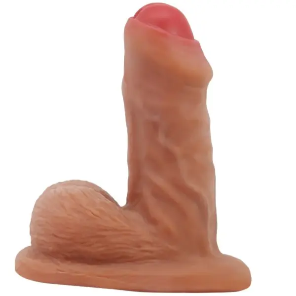 Pretty Love - Warnell Dildo Ultra Realístico y Elástico 9.5 cm Mulato