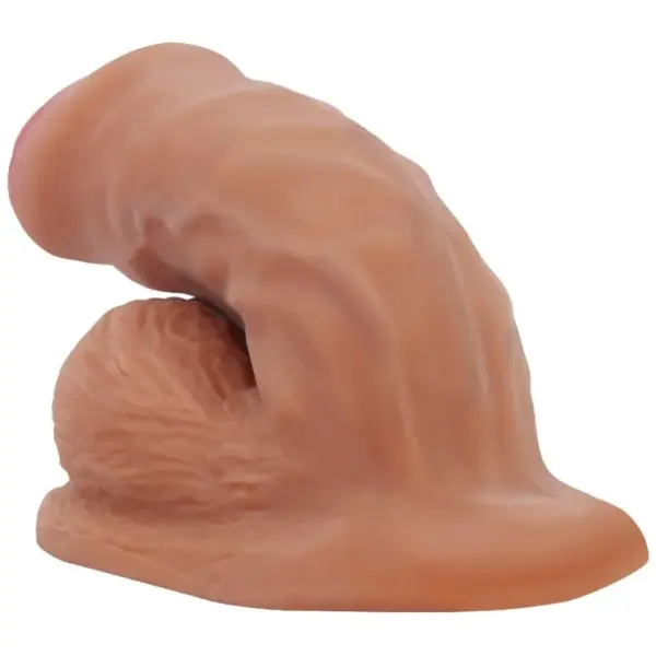 Pretty Love - Warnell Dildo Ultra Realístico y Elástico 9.5 cm Mulato - Imagen 3