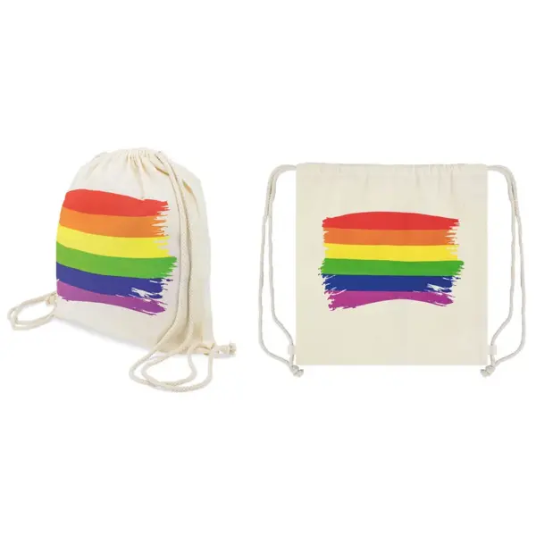 PRIDE - Mochila Algodón Bandera para la Diversidad - Imagen 3