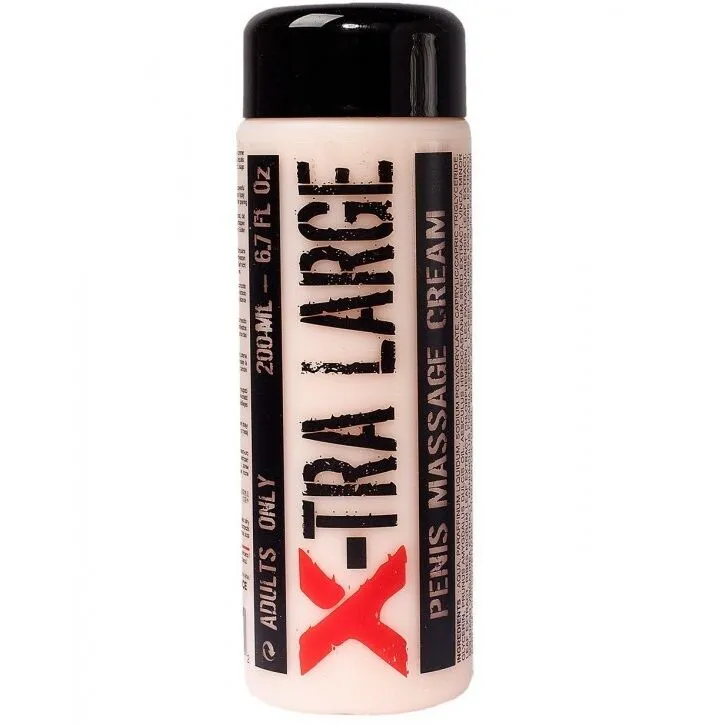 RUF - XTRA LARGE Crema de Masaje Masculina para el Placer Intenso