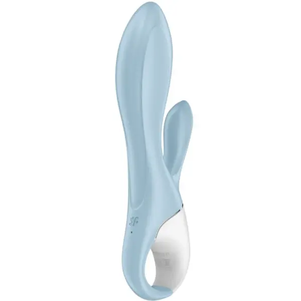 SATISFYER - Air Pump Bunny 1: Vibrador Inflable Rabbit Azul - Imagen 4
