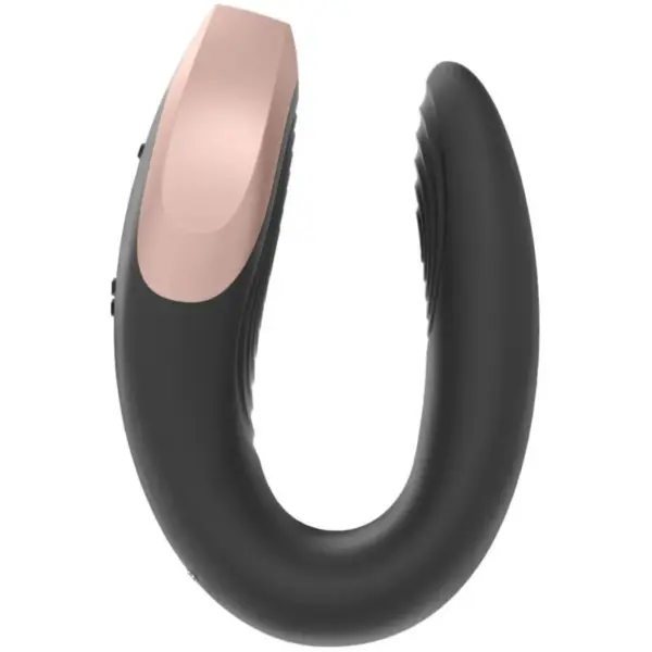 Satisfyer - App Double Love Vibrador Parejas Luxury Negro - Imagen 2