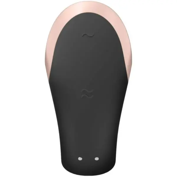 Satisfyer - App Double Love Vibrador Parejas Luxury Negro - Imagen 3