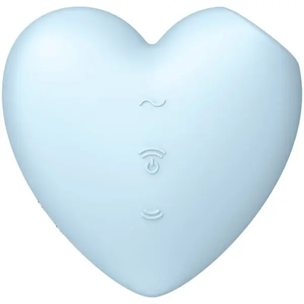 Satisfyer - Cutie Heart Estimulador y Vibrador Azul - Imagen 2
