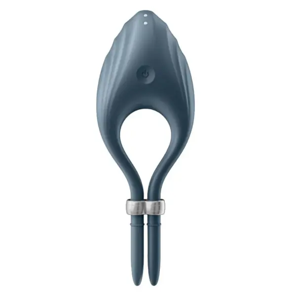Satisfyer - Duelist Anillo Vibrador Gris - Imagen 2