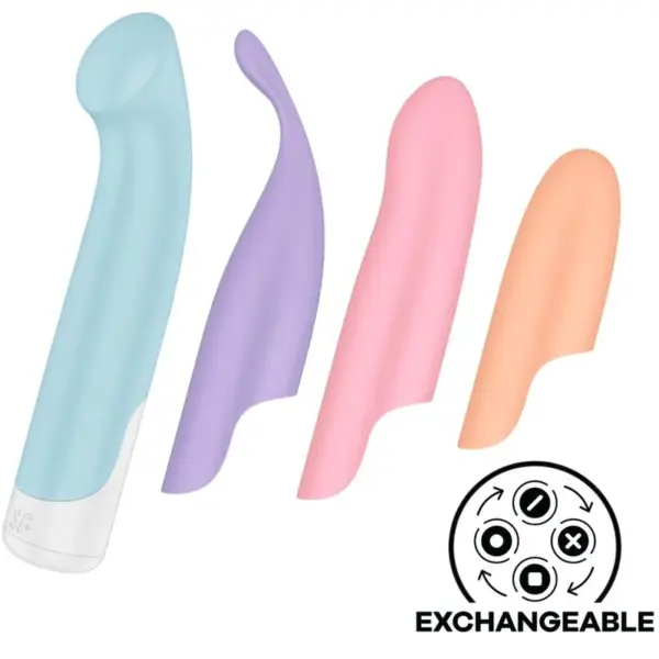 Satisfyer - Playful Four Set Vibradores 4 en 1 + Power Bullet