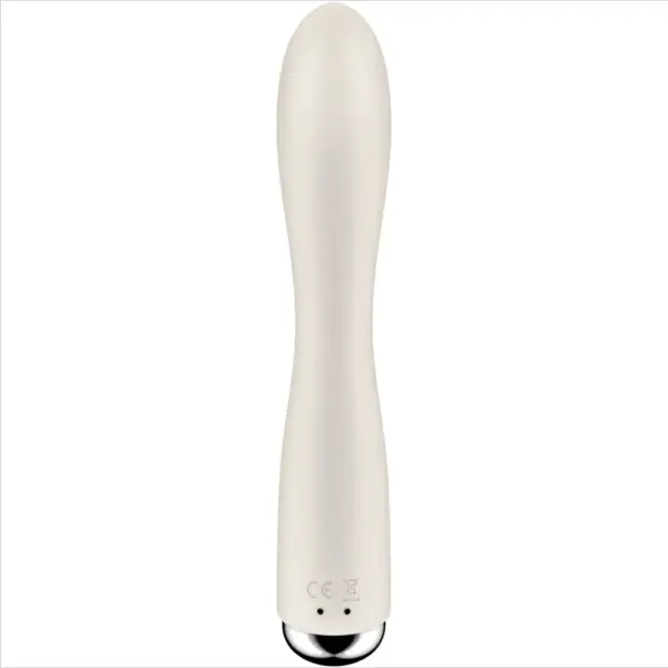 SATISFYER - SPINNING RABBIT 1 ESTIMULACION CLITORIS Y PUNTO G BEIGE - Imagen 3