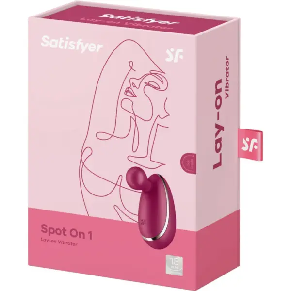 SATISFYER - Spot On 1 Berry: Estimulador Clitorial Potente y Divertido - Imagen 6