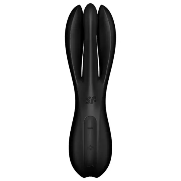 Satisfyer - Threesome 2 Vibrador Negro - Imagen 2
