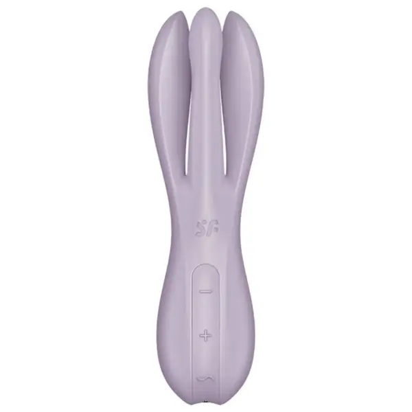 SATISFYER - THREESOME 2 VIBRADOR VIOLETA - Imagen 2