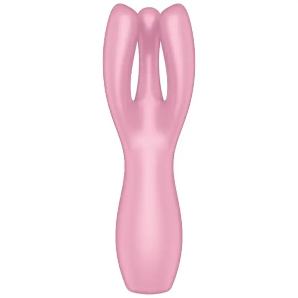 Satisfyer - Threesome 3 Vibrador Rosa para Placer Sin Límites - Imagen 3