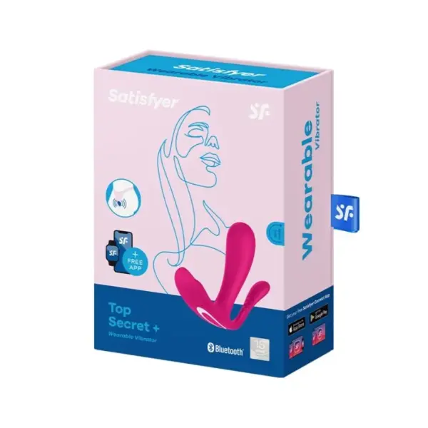 Satisfyer - Top Secret + Vibrador Rosa para Estimulación Avanzada - Imagen 3