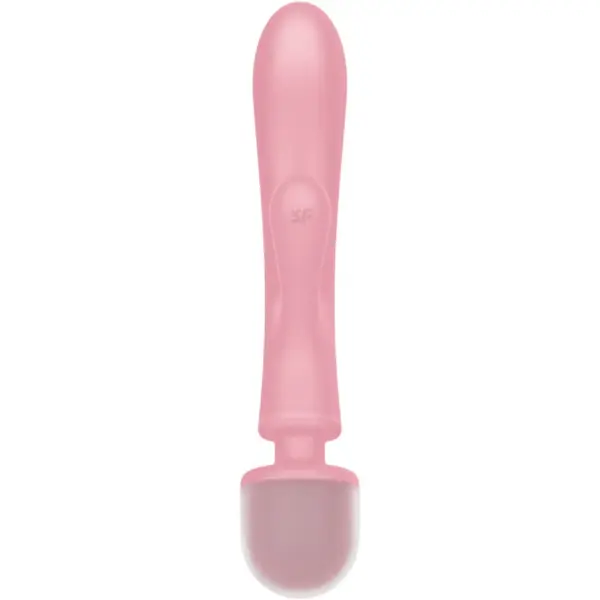 Satisfyer - Triple Lover Masajeador Vibrador Rabbit Rosa - Imagen 4