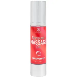 SECRETPLAY - Aceite de masaje Fresa para momentos íntimos