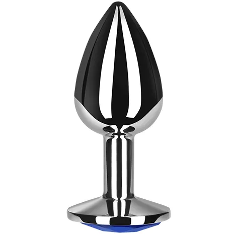 SECRETPLAY - Plug anal azul L para experiencias sensoriales únicas