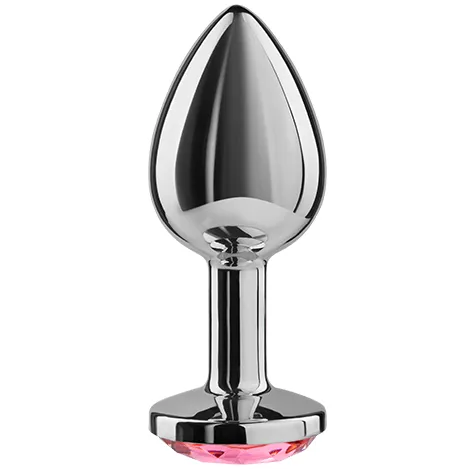 SECRETPLAY - Plug Anal Fucsia 8cm de Aluminio Premium