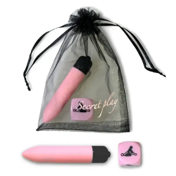 SECRETPLAY - Sensual Feelings Kit: Bala Vibradora y Dado de Posturas - Imagen 2