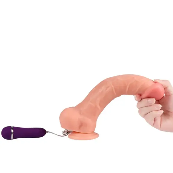 SHEQU - Apolo Dildo Vibrador con Control Remoto 24,5 cm - Imagen 5