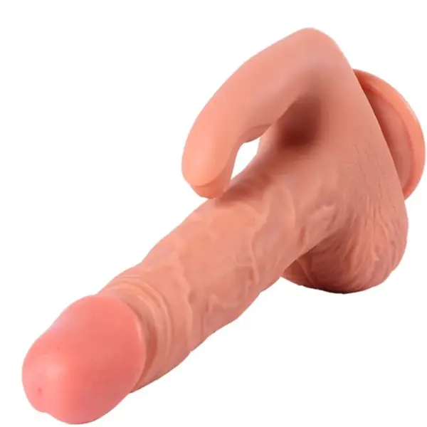 SHEQU - Dildo Realista con Estimulador de Clítoris y Control Remoto de 16 cm - Imagen 6