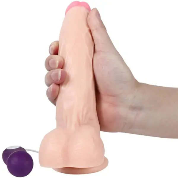 SHEQU - Holy Dragon Dildo Vibrador con Control Remoto 20,5 cm - Imagen 4