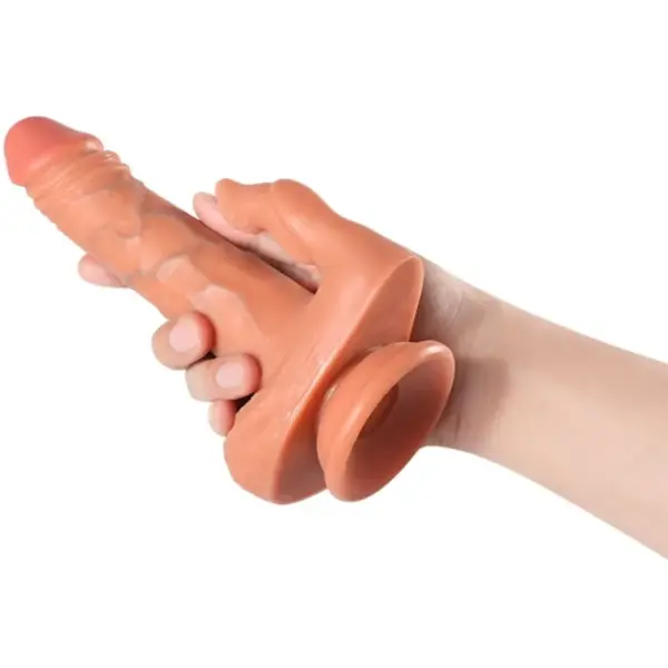 SHEQU - Dildo Realista con Estimulador de Clítoris y Control Remoto 16 cm - Imagen 8
