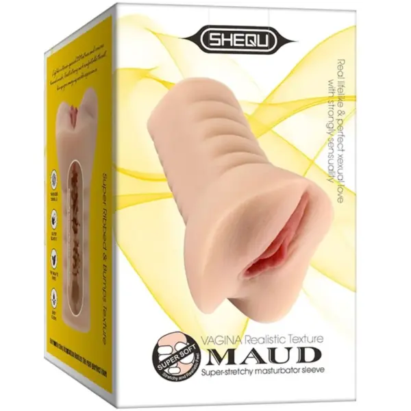 SHEQU - Masturbador Vagina realista para hombres - Imagen 5