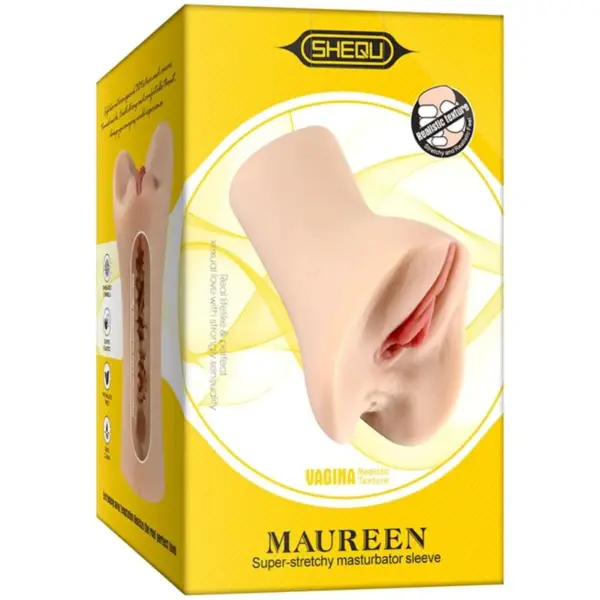 SHEQU - Maureen Masturbador Vagina Realista para Placer Masculino - Imagen 5