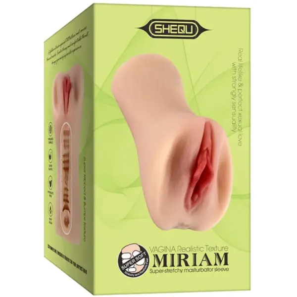 SHEQU - Miriam Masturbador Vagina Realista para Placer Intenso - Imagen 5