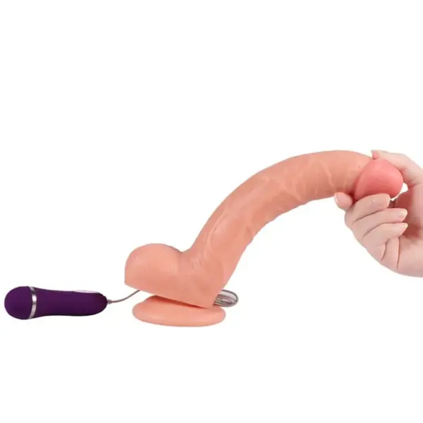 SHEQU - Optimus Dildo Vibrador con Control Remoto 28 cm - Imagen 5