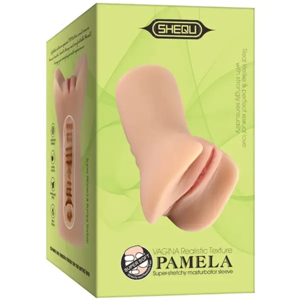 SHEQU - Pamela Masturbador Vagina Realista - Imagen 5