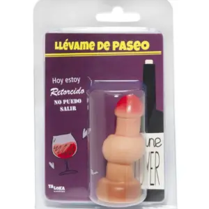 TALOKA - Tapón vino pito estrangulado para decorar botellas