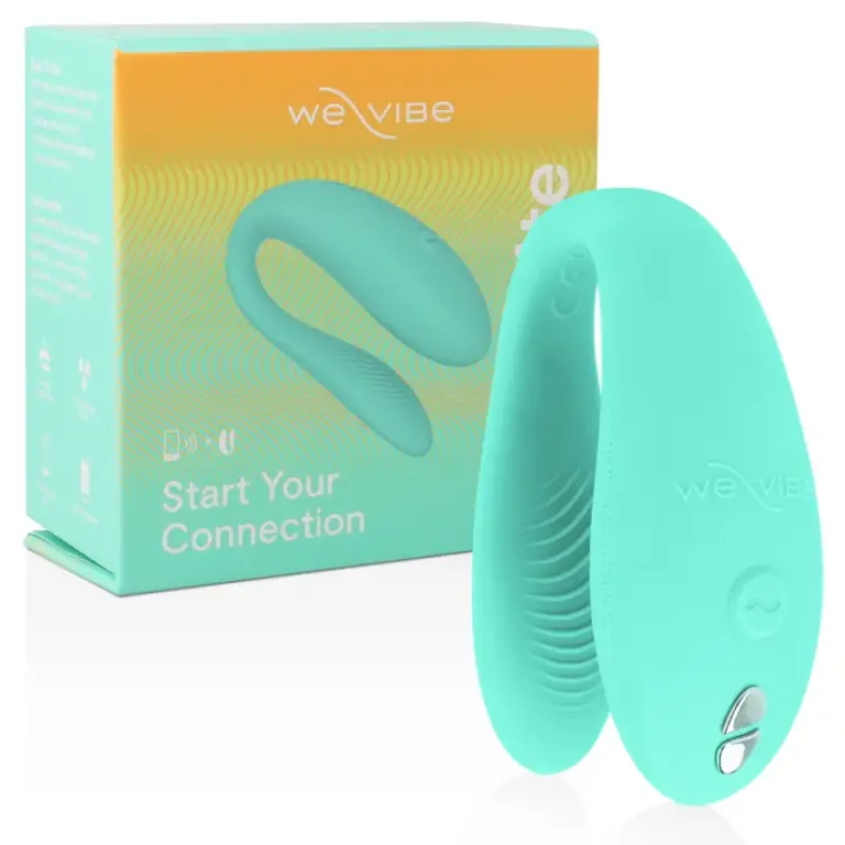 We-Vibe Sync Lite - Estimulador Clítoris Turquesa para Parejas
