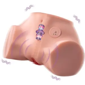 XISE - Fennie Shaking Masturbador Vagina y Ano Realista Multiposición con Vibración